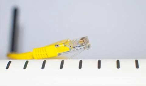 Internet and hardware Foto stock