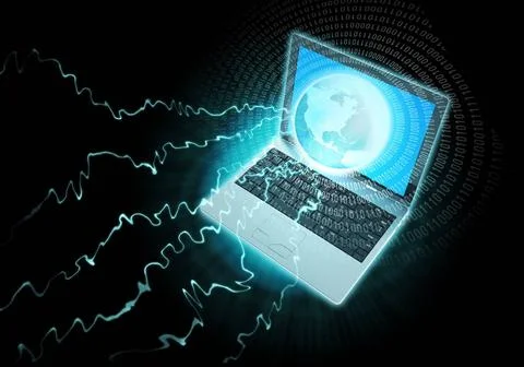  Internet and information technology concept Internet and information tech... Stock Photos