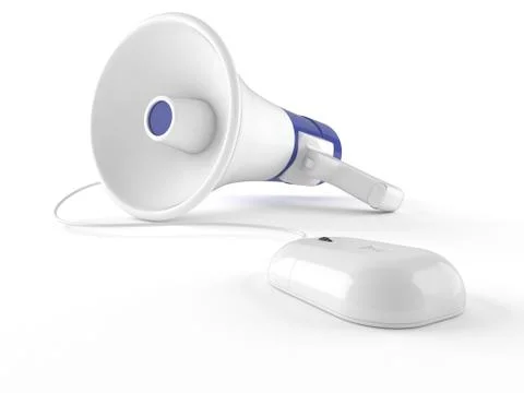 Internet announcement concept Illustrazione stock
