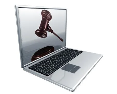 Internet auction Stock Illustration