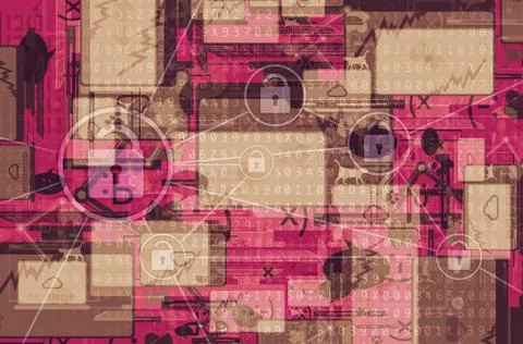 Internet background concept Stock Photos