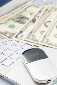 Internet banking Stock Photos