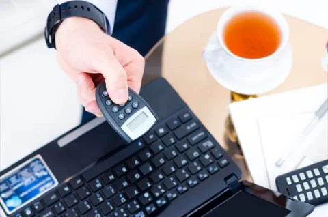 Internet banking Stock Photos