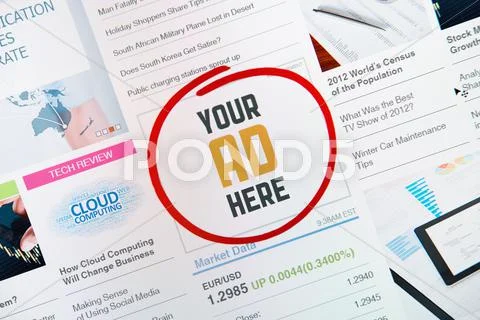 Internet banner concept Stock Photos