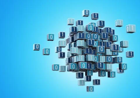 Internet Big Data Management Concept Stock Illustration