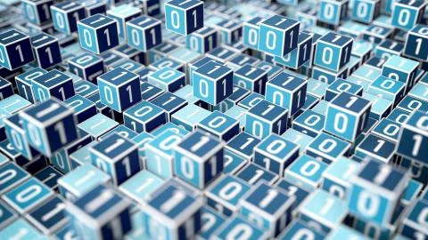 Internet Big Data Management Concept Stock Illustration