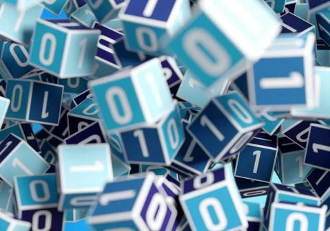 Internet Big Data Management Concept Stock Illustration