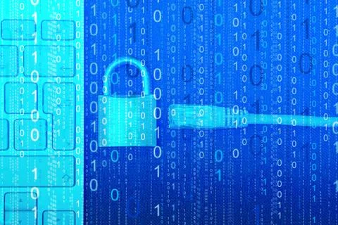 Internet blocking. Close-up. Foto stock