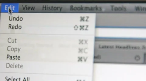 Internet Browser Stock Footage 8359907