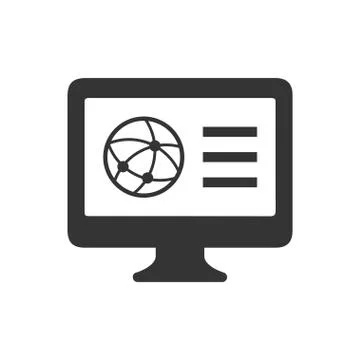 Internet Browser Icon Stock Illustration