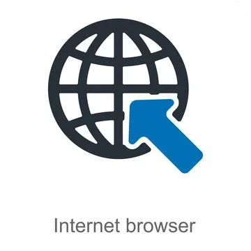 Internet Browser Stock Illustration