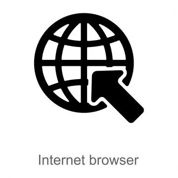 Internet Browser Stock Illustration