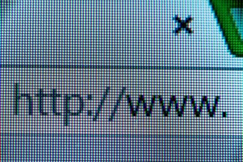 Internet browser Internet browser close up ,model released, Symbolfoto Cop... Stock-Fotos