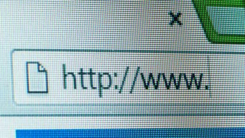 Internet browser Foto stock