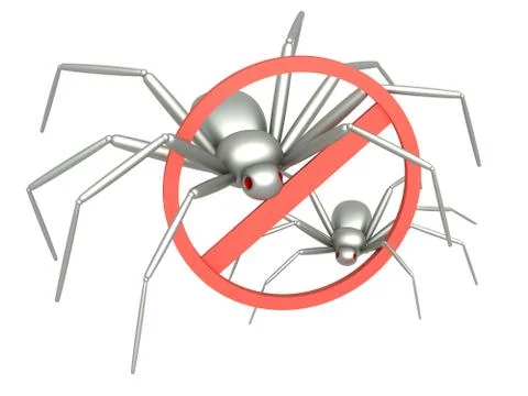 Internet bug Stock Illustration