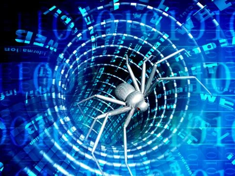 Internet bugs Stock Illustration