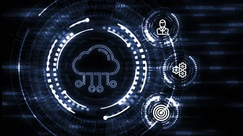 Internet, business, Technology and network concept. Cloud computing concept. Stock Footage 149413219