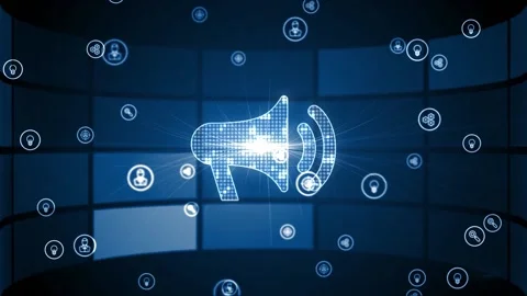 Internet, business, Technology and network concept. Digital Marketing content Stock Footage 149413436