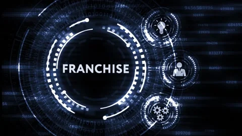 Internet, business, Technology and network concept. Franchise concept. Stock Footage 149413976