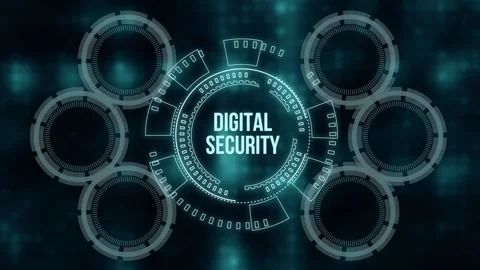 Internet, business, Technology and network concept. Cyber security data prote Stock Footage 158109119