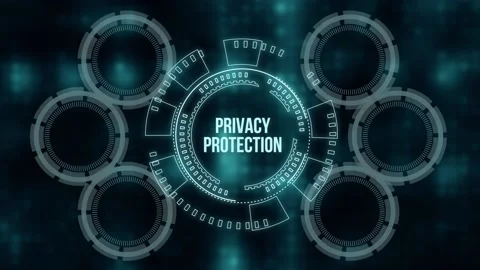 Internet, business, Technology and network concept. Cyber security data prote Stock Footage 158109238