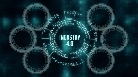 Internet, business, Technology and network concept.Industry 4.0 Cloud computi Video stock 158136241
