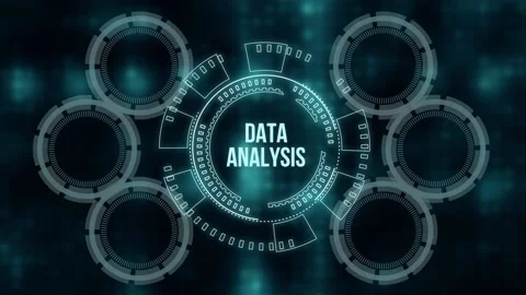 Internet, business, Technology and network concept. Data Analysis for Busines Stock Footage 158136243