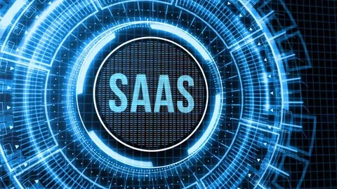 Internet, business, Technology and network concept. Software as a Service Saa Stock-Footage 158365375