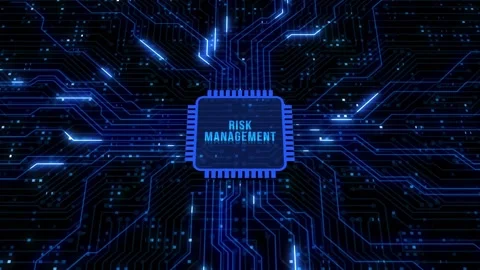 Internet, business, Technology and network concept. Risk Management and Asses 스톡 동영상 158596496