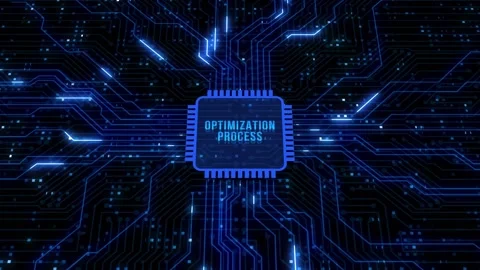 Internet, business, Technology and network concept. Optimization Software Tec Stock Footage 158596530