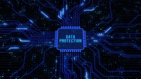 Internet, business, Technology and network concept. Cyber security data prote Video stock 158597225