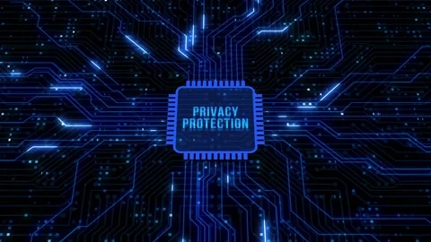 Internet, business, Technology and network concept. Cyber security data prote Stock Footage 158597256