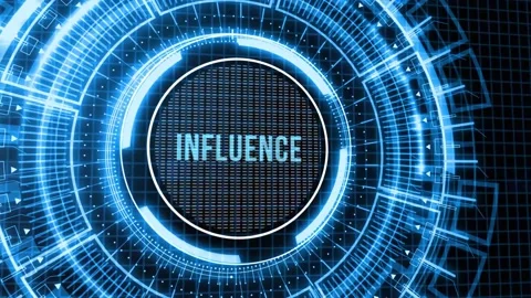 Internet, business, Technology and network concept. Influencer marketing conc 스톡 동영상 158661432