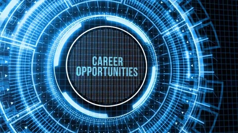 Internet, business, Technology and network concept. CAREER OPPORTUNITIES Видео 158661458