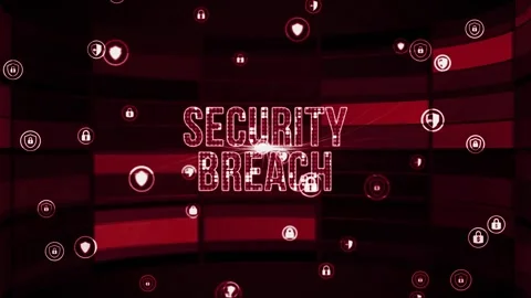 Internet, business, Technology and network concept. Cyber security data prote Stock Footage 158662350