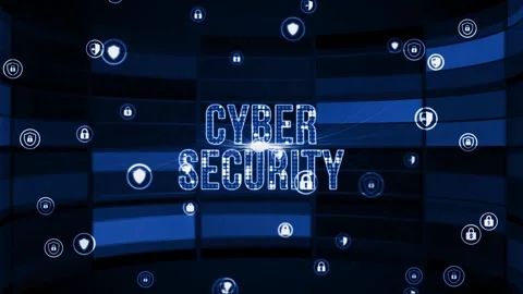 Internet, business, Technology and network concept. Cyber security data prote Stock Footage 158662372