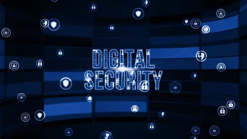 Internet, business, Technology and network concept. Cyber security data prote Видео 158662383