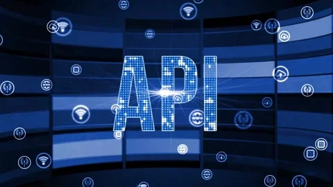 Internet, business, Technology and network concept. Application Programming I Stockbeeldmateriaal 158662778