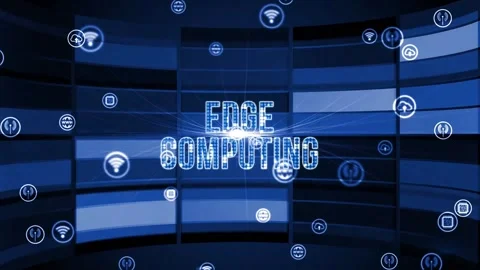 Internet, business, Technology and network concept. Edge computing modern IT  Stockbeeldmateriaal 158662803