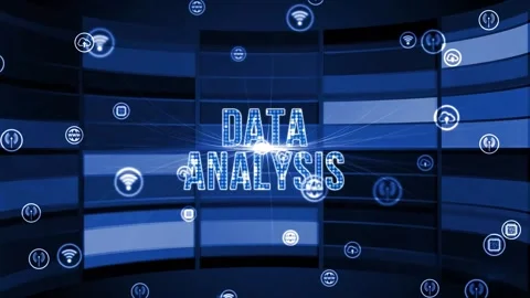 Internet, business, Technology and network concept. Data Analysis for Busines Видео 158662810