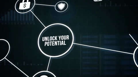 Internet, business, Technology and network concept. Cyber security data prote Stock Footage 160736539