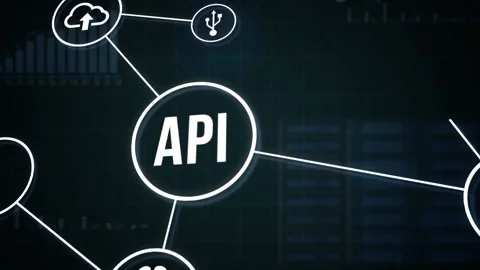 Internet, business, Technology and network concept. Application Programming I Vídeo Stock 160736784