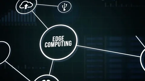 Internet, business, Technology and network concept. Edge computing modern IT  Видео 160736824