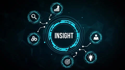 Internet, business, Technology and network concept. INSIGHT inscription, succ Stock Footage 162315841