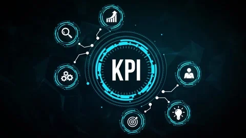 Internet, business, Technology and network concept. KPI Key Performance Indic Stock Footage 162315843