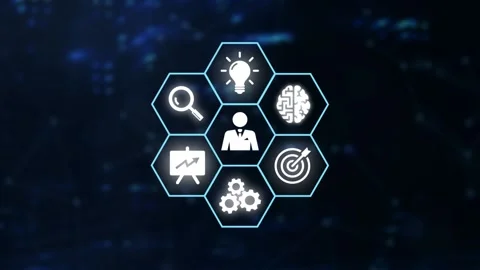 Internet, business, Technology and network concept. Stock Footage 162542796