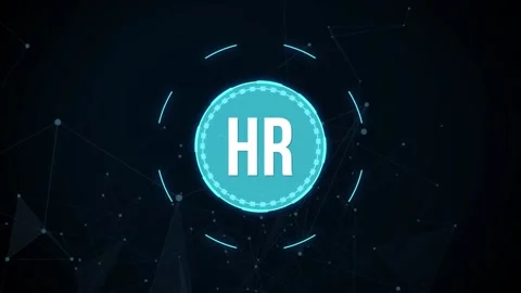 Internet, business, Technology and network concept.Human Resources HR managem Stock Footage 163328820