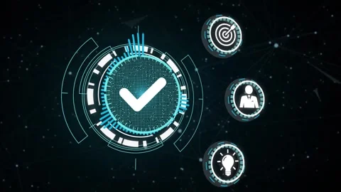 Internet, business, Technology and network concept. Standard quality control. Stock Footage 164515782