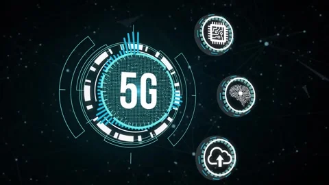 Internet, business, Technology and network concept. The concept of 5G network Stock Footage 164515808