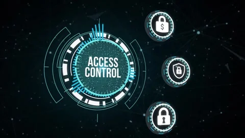 Internet, business, Technology and network concept. Cyber security data prote 库存影片 164516427